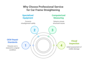 why choose professional service for car frame straightening